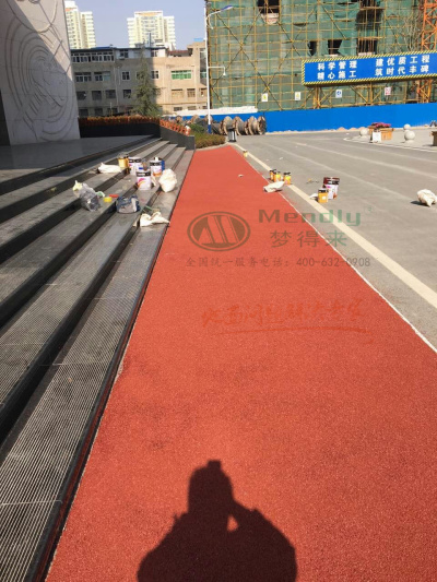 航天五一〇所 莎车彩色路面