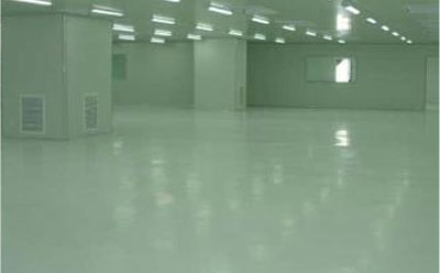 莎车流展型环氧地坪中涂